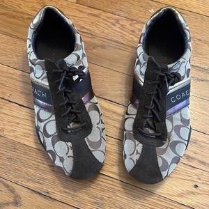 Coach ‘Jayme’ Sneakers Brown signature C print size 9